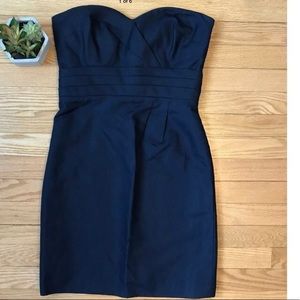 J Crew Raquel Dress Navy Size 2